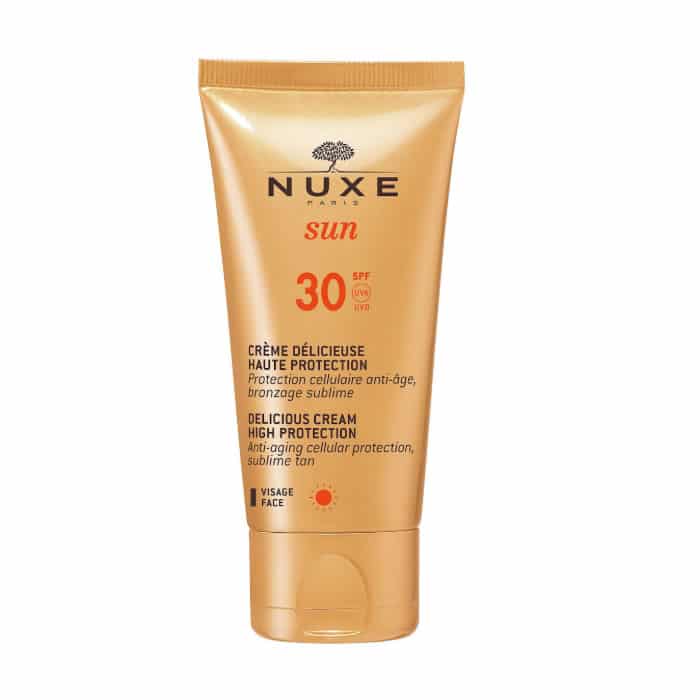 nuxe sun delicious cream for face spf30 50ml