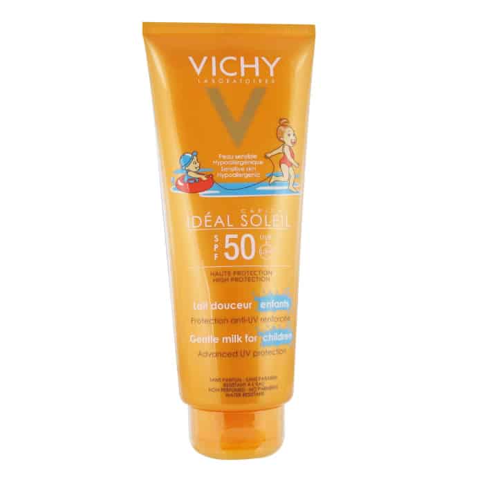 vichy ideal soleil gentle milk children spf50 300ml