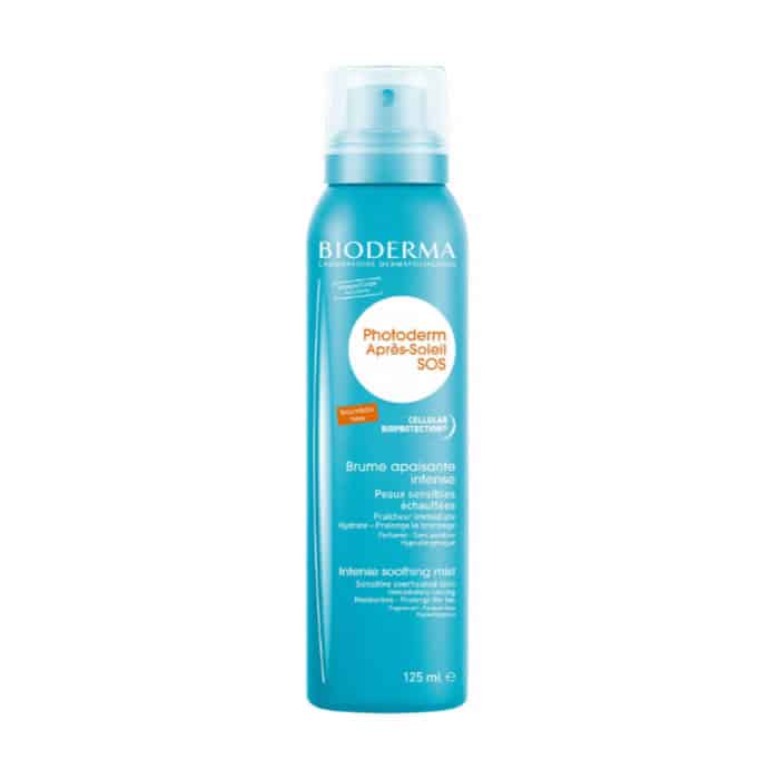 bioderma photoderm after sun sos intense soothing mist sensitive overheated skin 125ml