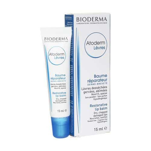 bioderma atoderm repairing lip balm 15ml