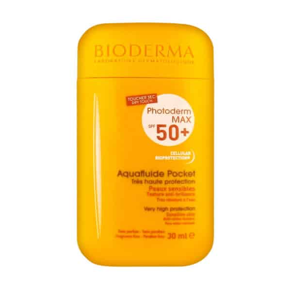 bioderma photoderm max spf50 sensitive skin aquafluide pocket