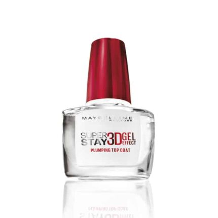 maybelline superstay 3d gel effect 01 transparent 10ml