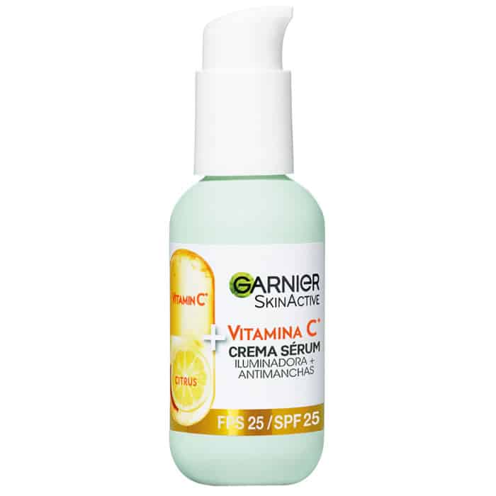 garnier skinactive anti spot illuminating serum cream vitamin c spf25 50ml