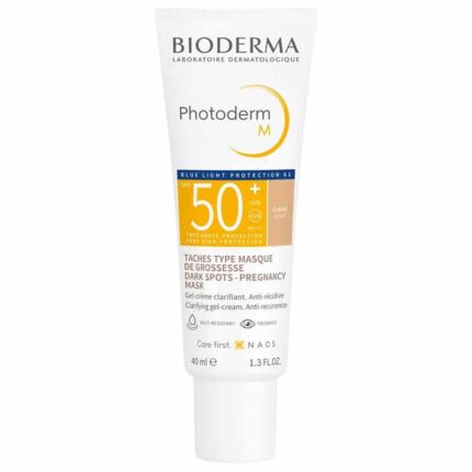 bioderma photoderm m spf 50+ blue light protection light tone 40ml