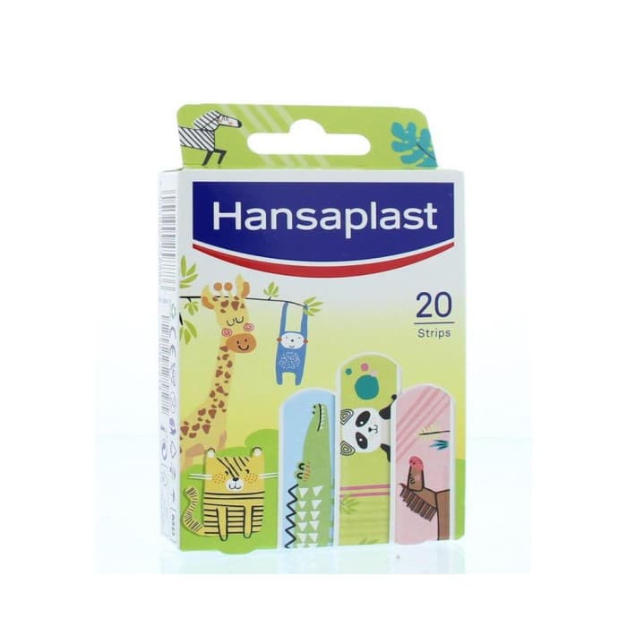 hansaplast children's animal plasters 20u