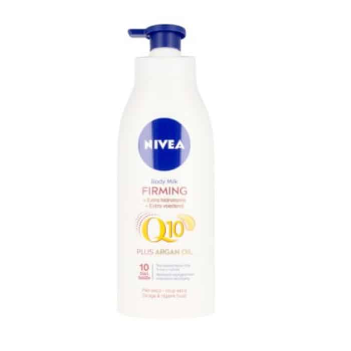 nivea q10 + argan oil firming body milk 400ml