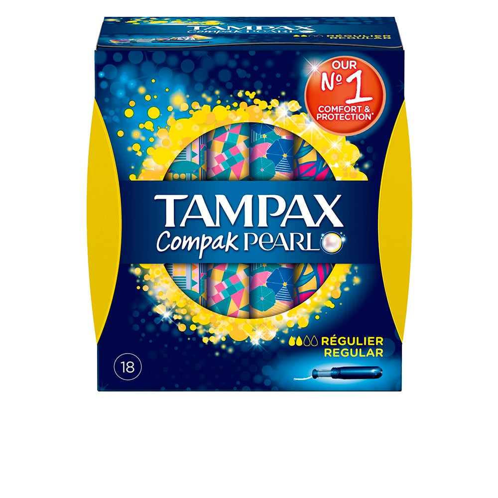 tampax pearl compak regular buffer 18uds