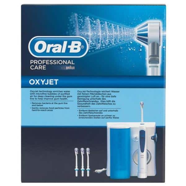 oral b irrigador dental profesional care oxyjet md20