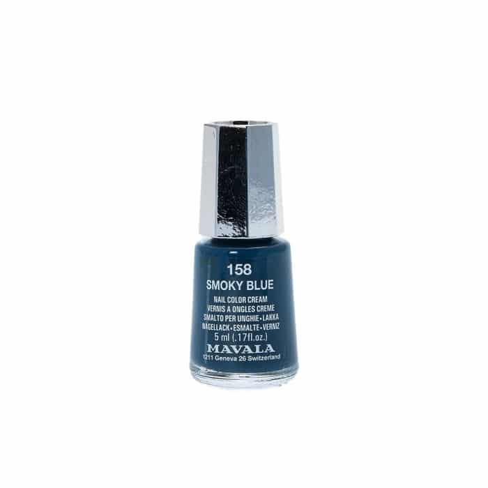 mavala nail polish 158 smoky blue 5ml