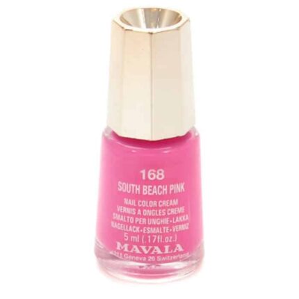 mavala nail polish 168 south beach pink 5ml