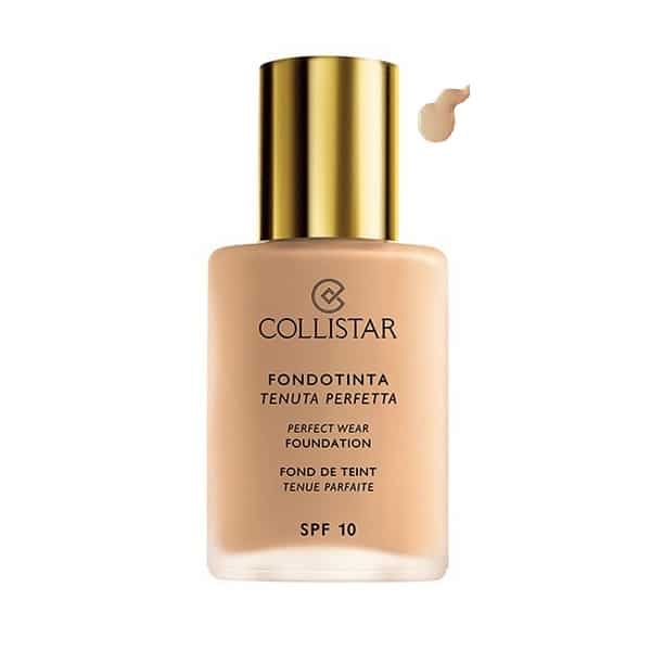 collistar perfect wear foundation spf10 07 caramel 30ml