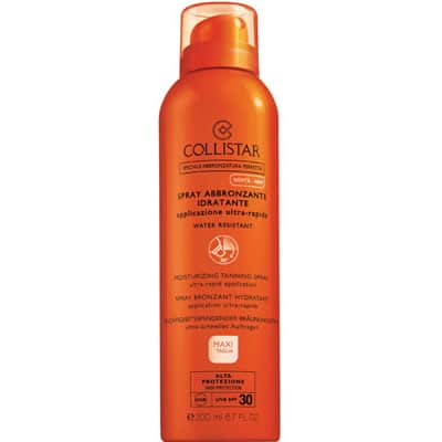 collistar perfect tanning moisturizing spray spf30 200ml