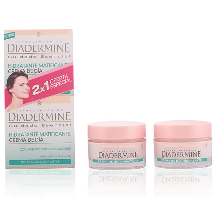 diadermine moisturizing mattifying day cream 50ml set 2 pieces