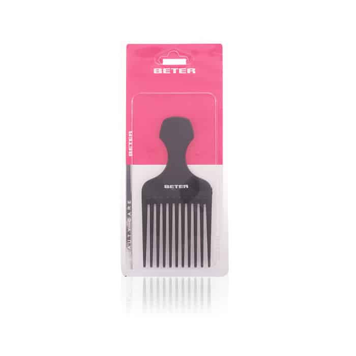 beter double prong afro comb 18cm