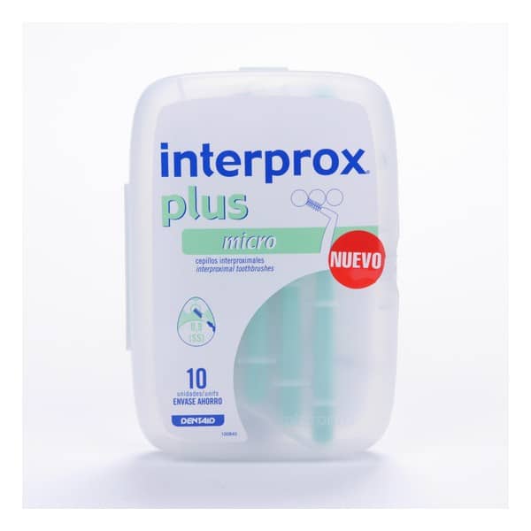 interprox plus micro 10 cepillos interproximales