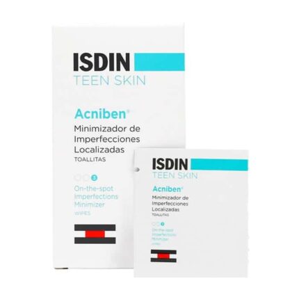 isdin acniben sanitizing wipes 30 units