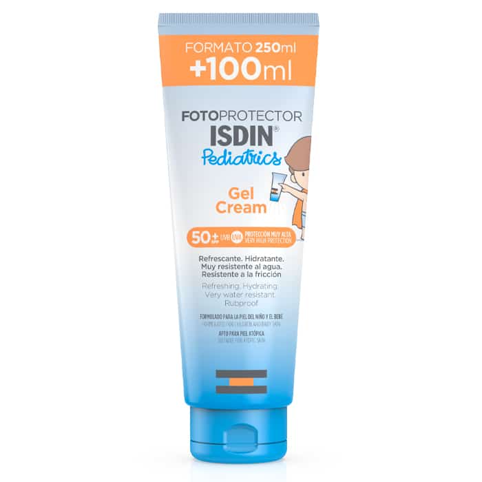 isdin sunscreen pediatrics spf 50+ gel cream 250ml