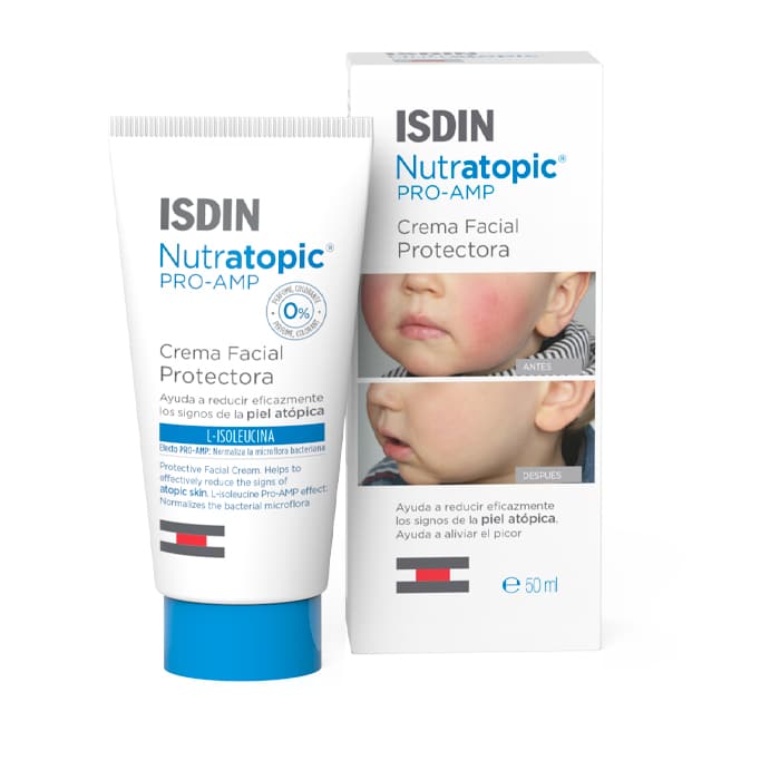 isdin nutratopic pro amp face cream atopic skin 50ml