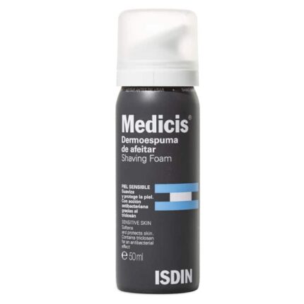 isdin medicis dermofoam shaving foam sensitive skin 50ml