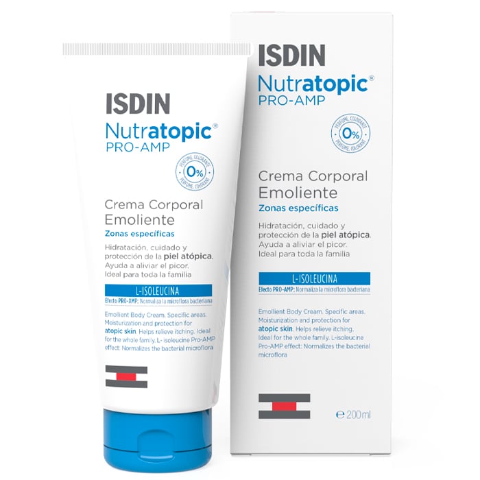 isdin nutratopic pro amp emollient cream 200ml