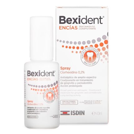 isdin bexident gum chlorhexidine spray 40ml