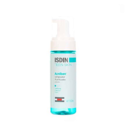 isdin acniben™ teen skin cleansing foam 150ml