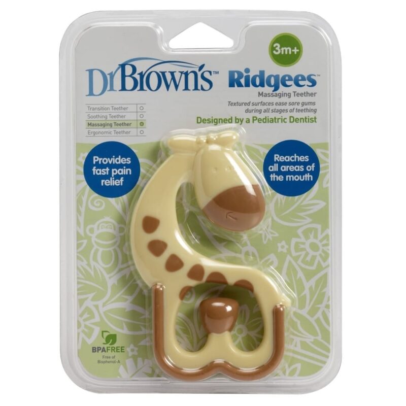 dr.brown's biting giraffe shape 1u