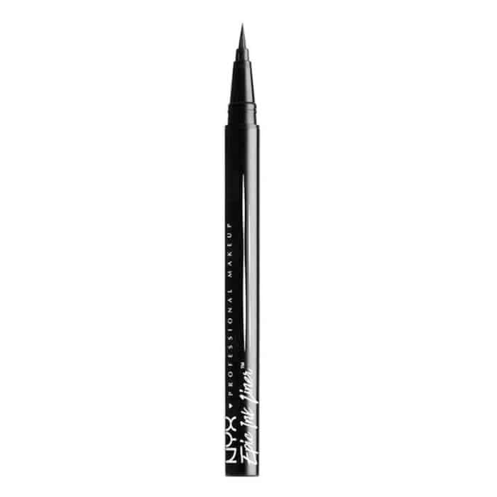 nyx epic ink liner eyeliner waterproof black 1ml