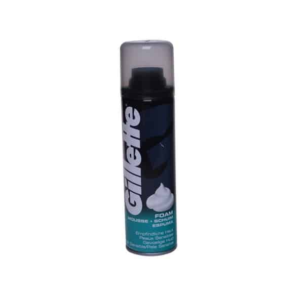 gillette shave foam sensitive skin 200ml