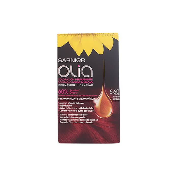 garnier olia permanent coloring 6,60 deep red