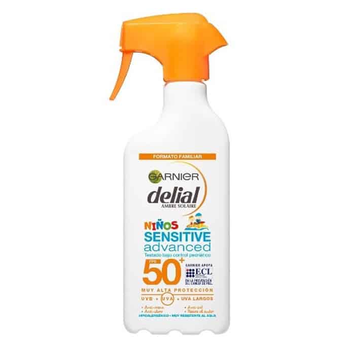 delial sensitive advanced kids spf50 300ml