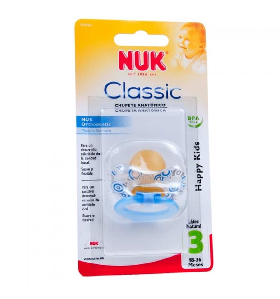 chupete nukete t3 dia latex surtido 1 unidades nuk