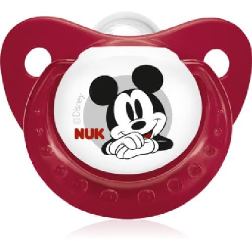 nuk chupete disney mickey silicona talla 1, 0 6 meses, 1 ud