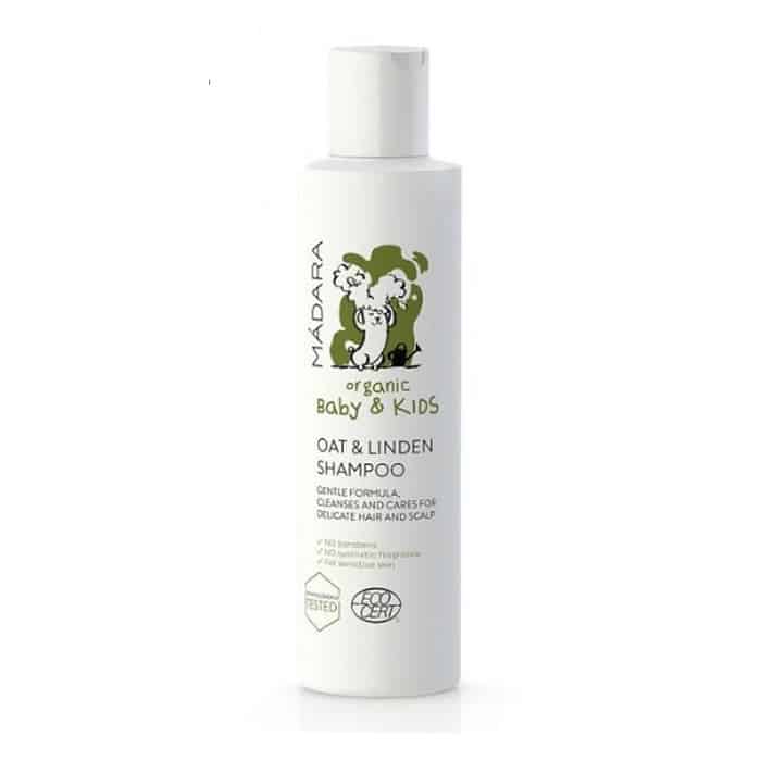 mádara baby & kids oat & linden shampoo 200ml