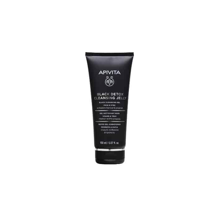 apivita cleansing gel black detox 150ml