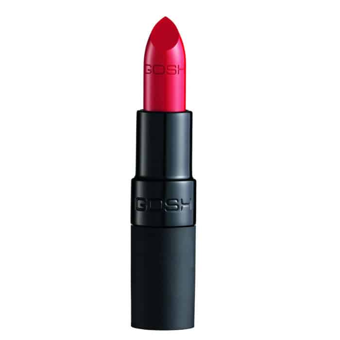 gosh velvet touch lipstick 005 matt classic red