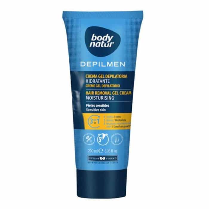 body natur depilmen moisturizing depilatory gel cream 200ml