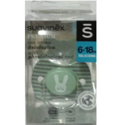 suavinex chupete tetina silicona fisiológica 6 18 meses