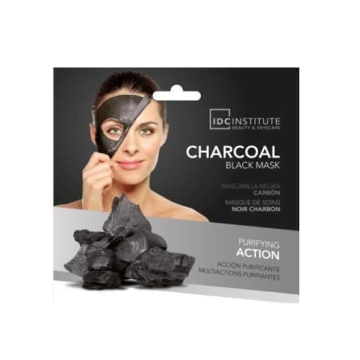 idc institute charcoal black mask