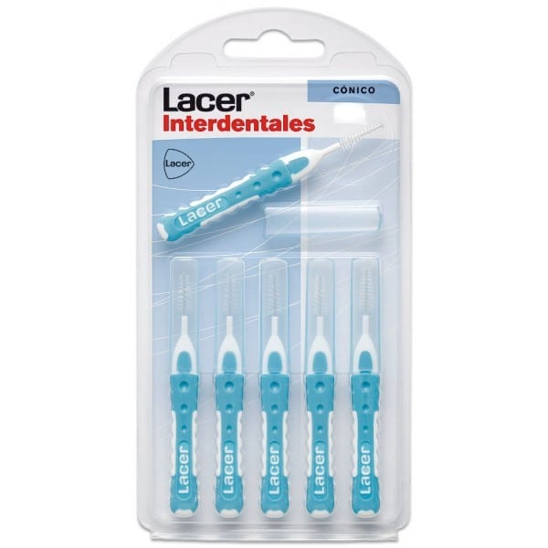 lacer interdental recto cónico 6 uts