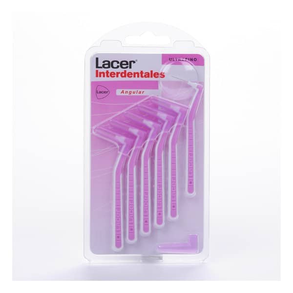 lacer interdental ultra fine angular 6 u