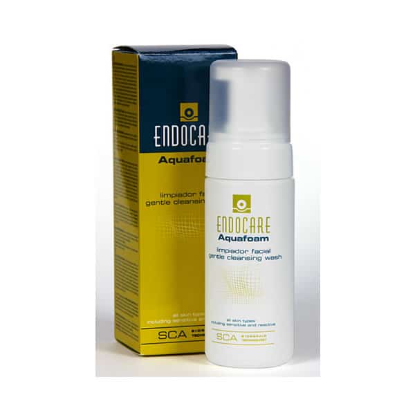 endocare aquafoam cleansing facial foam 125ml