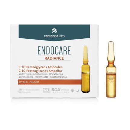 endocare radiance c 20 proteoglycans ampoules 30x2ml