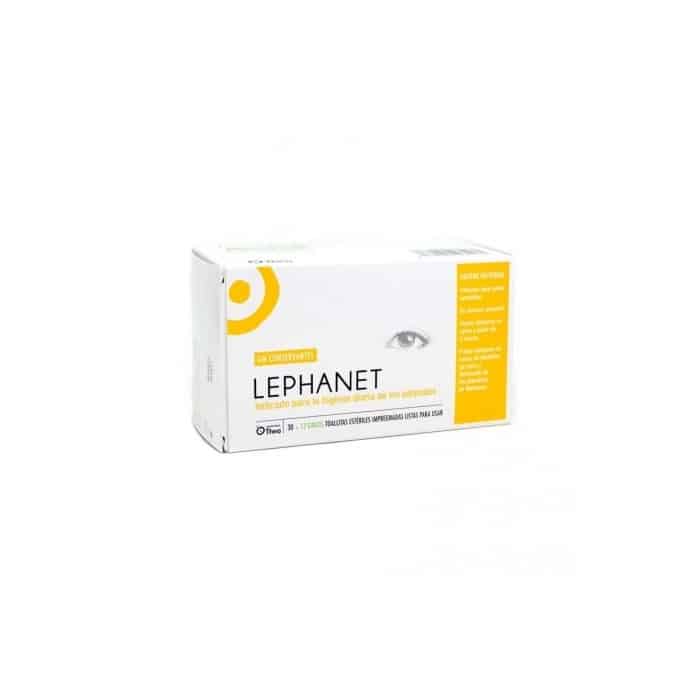 lephanet eyelid and eyelash hygiene 30+12 wipes