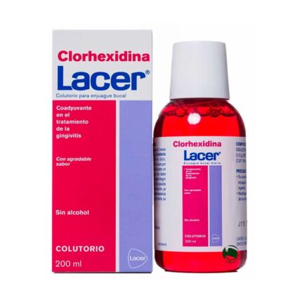 lacer chlorhexidine mouthwash 200ml