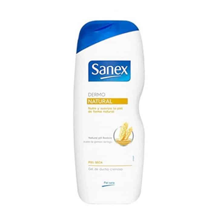 sanex dermo natural shower gel 550ml