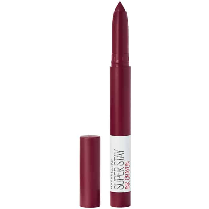 maybelline superstay matte ink crayon lipstick 55 make it happen