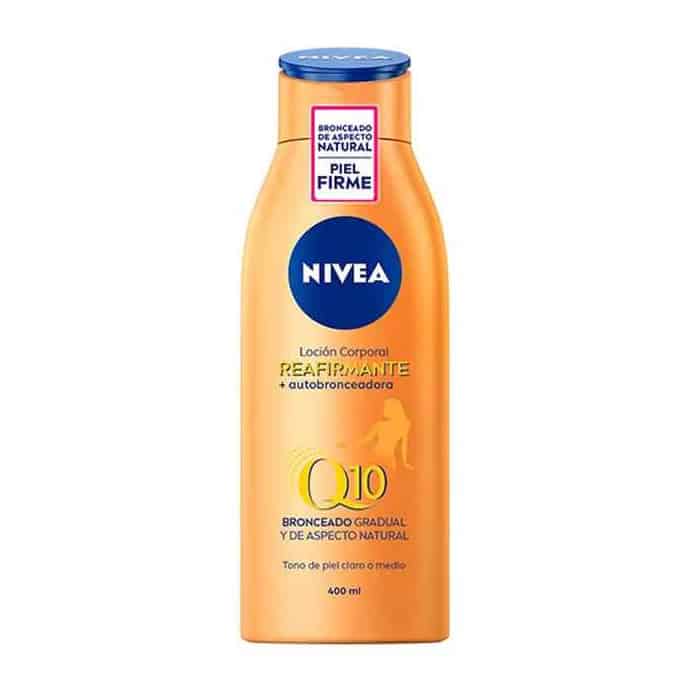 nivea q10 self tanning and firming lotion 400ml