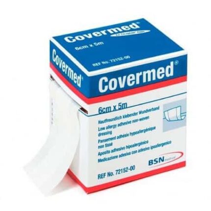 covermed tira apósito adhesivo hipoalergénico 6 cm x 5 m bsn medical