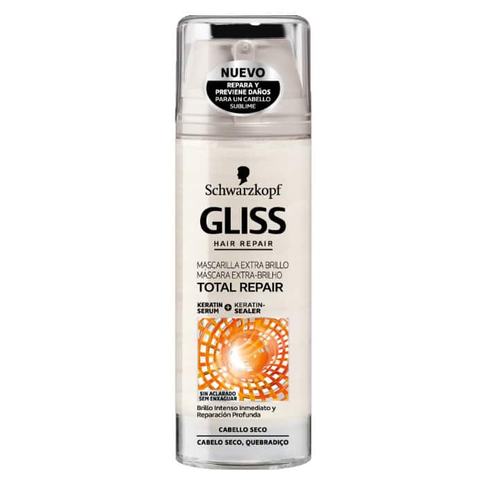 schwarzkopf gliss total repair extra shine mask 150ml